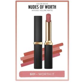 Loreal Paris Color Riche Intense 601 Worth It Volume Matte Ruj