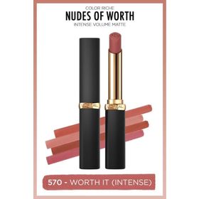 Loreal Paris Color Riche Intense Volume Matte 570 Worth It Intense Ruj