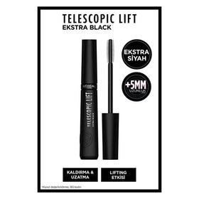 Loreal Paris Ekstra Siyah Telescopic Lift Mascara