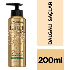 Loreal Paris Elnett 200 ml Dalgalı Saçlar için Köpük