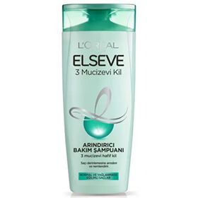 Loreal Paris Elseve 3 Mucizevi Kil Ağırlaştırmayan 360 ml Bakım Şampuanı