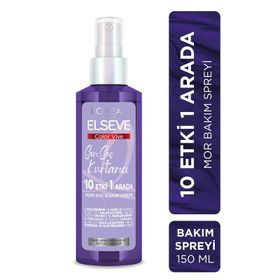 Loreal Paris Elseve Color Vive Sarı Saç Kurtarıcı Turunculaşma Karşıtı Mor 150 ml Saç Spreyi