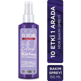 Loreal Paris Elseve Color Vive Sarı Saç Kurtarıcı Turunculaşma Karşıtı Mor 150 ml Saç Spreyi