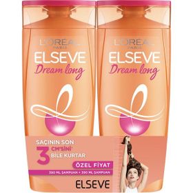 Loreal Paris Elseve Dream Long Onarıcı 2x390 ml Şampuan