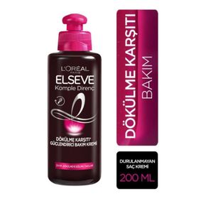 Loreal Paris Elseve Komple Direnç 200 ml Durulanmayan Bakım Kremi