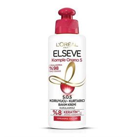 Loreal Paris Elseve Komple Onarıcı 5 S.O.S Koruyucu Kurtarıcı 200 ml Saç Bakım Kremi