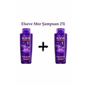 Loreal Paris Elseve Turunculaşma Karşıtı 2x200 ml Mor Şampuan