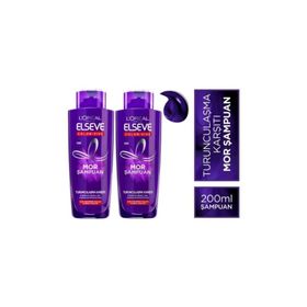 Loreal Paris Elseve Turunculaşma Karşıtı 2x200 ml Mor Şampuan