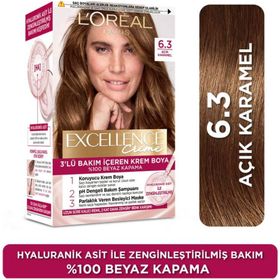 Loreal Paris Excellence 6.3 Açık Karamel Creme Saç Boyası