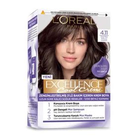Loreal Paris Excellence Cool Creme 4.11 Ekstra Küllü Kahve Saç Boyası