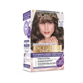 Loreal Paris Excellence Cool Creme Ekstra Küllü Koyu Kahve 6.11 Saç Boyası