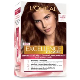 Loreal Paris Excellence Creme 5.32 Altın Kahve Saç Boyası