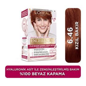 Loreal Paris Excellence Creme 6.46 Kızıl Bakır Saç Boyası