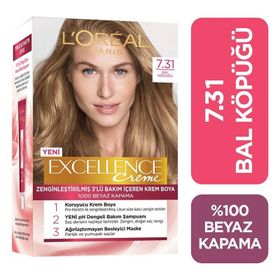 Loreal Paris Excellence Creme 7.31 Bal Köpüğü Saç Boyası