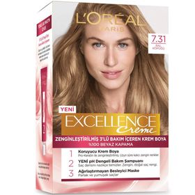 Loreal Paris Excellence Creme Dore Küllü 7.31 Saç Boyası