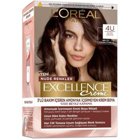 Loreal Paris Excellence Creme Nude 4U Nude Kahve Saç Boyası