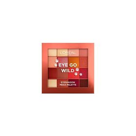 Loreal Paris Eye Go Wild Kırmızı ve Turuncu Tonlar Göz Farı Paleti