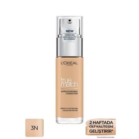 L'Oreal Paris Fondöten - True Match Foundation 3N Creamy Beige