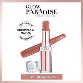 Loreal Paris Glow Paradise 642 Beige Eden Sheer Ruj