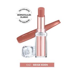 Loreal Paris Glow Paradise 642 Beige Eden Sheer Ruj