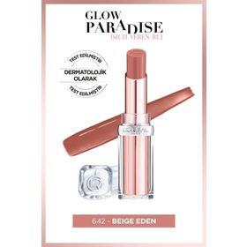 Loreal Paris Glow Paradise 642 Beige Eden Sheer Ruj