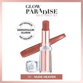 L'Oreal Paris Glow Paradise Balm in Lipstick - 191 Nude Heaven