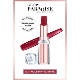 Loreal Paris Glow Paradise Balm In Lipstick 353 Mulberry Ecstatic Işıltı Veren Ruj