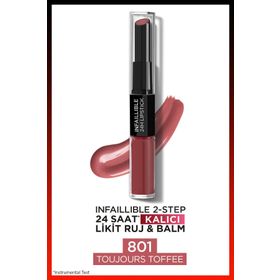 Loreal Paris Infaillable 2 Steps 801 Toujours Lipstick