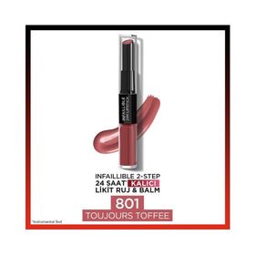 Loreal Paris Infaillible 24 HR 801 Toujours Toffee Lipstick