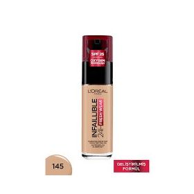 Loreal Paris Infaillible 24H 145 Rose Beige Fondöten