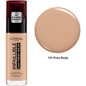 Loreal Paris Infaillible 24H 145 Rose Beige Fondöten