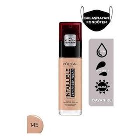 Loreal Paris Infaillible 24H 145 Rose Beige Fondöten