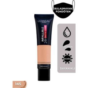 Loreal Paris Infaillible 24H 145 Rose Beige Fondöten