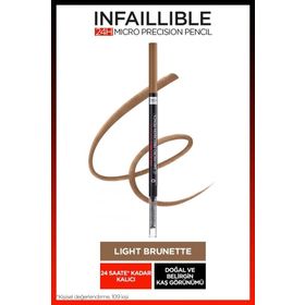 Loreal Paris Infaillible 24H Micro Precision Light Brunette Kaş Kalemi