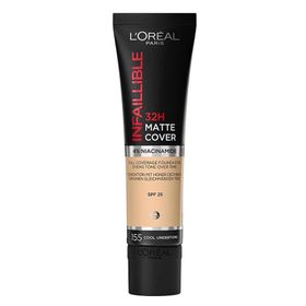 Loreal Paris Infaillible 32H Matte Cover No:155 Cool Undertone Fondöten