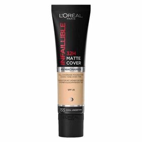 Loreal Paris Infaillible 32H Matte Cover No:155 Cool Undertone Fondöten