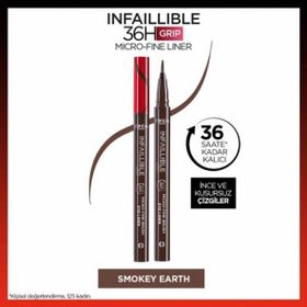 Loreal Paris Infaillible 36H Grip Micro Fine 02 Smokey Earth Eyeliner
