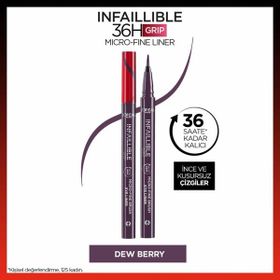 Loreal Paris Infaillible 36H Grip Micro Fine 04 Dew Berry Eyeliner