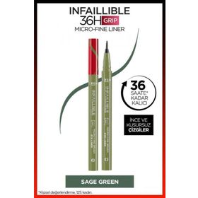 Loreal Paris Infaillible 36H Grip Micro Fine 05 Sage Green Eyeliner