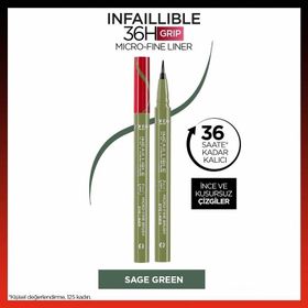 Loreal Paris Infaillible 36H Grip Micro Fine 05 Sage Green Eyeliner