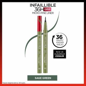 Loreal Paris Infaillible 36H Grip Micro Fine 05 Sage Green Eyeliner