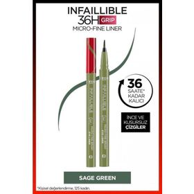 Loreal Paris Infaillible 36H Grip Micro Fine 05 Sage Green Eyeliner