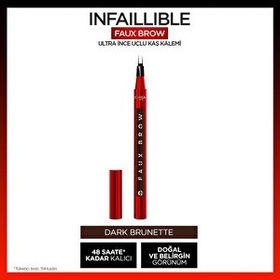 Loreal Paris Infaillible Faux Brow Dark Brunette Ultra İnce Uçlu Kaş Kalemi