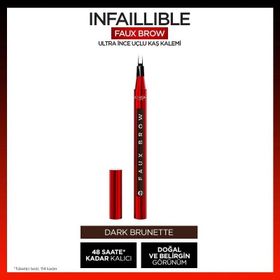Loreal Paris Infaillible Faux Brow Dark Brunette Ultra İnce Uçlu Kaş Kalemi