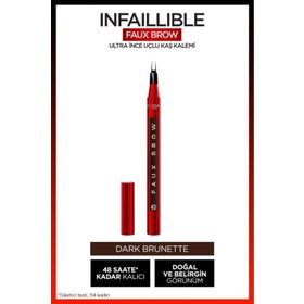 Loreal Paris Infaillible Faux Brow Dark Brunette Ultra İnce Uçlu Kaş Kalemi