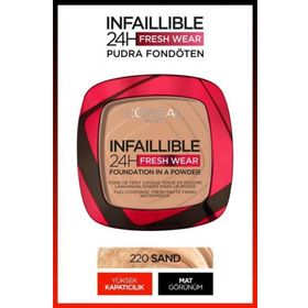 Loreal Paris Infaillible Fresh Wear 220 Sand Fresh Pudra Fondöten