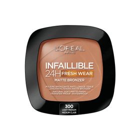 Loreal Paris Infaillible Fresh Wear No:300 Light Medium Soft Matte Bronzer