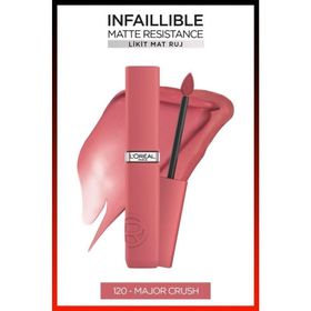 Loreal Paris Infaillible Matte Resistance 120 Major Crush Likit Mat Ruj
