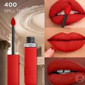 Loreal Paris Infaillible Matte Resistance 400 Spill The Tea Likit Mat Ruj