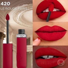 Loreal Paris Infaillible Matte Resistance 420 Le Rouge Paris Likit Ruj